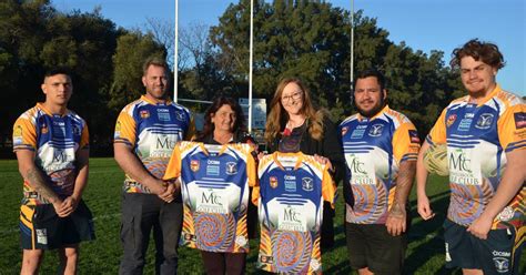 Muswellbrook Rams Unveil Specially Designed Jumpers For Annual