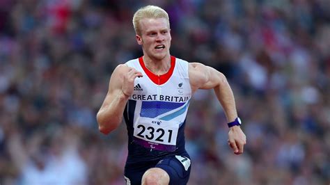 Jonnie Peacock Fastest In 100 Metres Heats Itv News Anglia