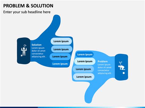 Problem And Solution Powerpoint Template Sketchbubble