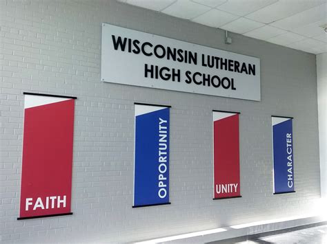 Wisconsin Lutheran High School Innovative Signs