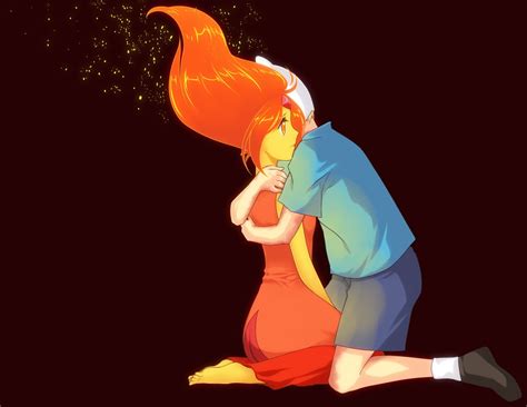 Flame princess | adventure time + speedpaint by mcfle on deviantart. Finn and Flame Princess - Adventure Time Couples Fan Art ...