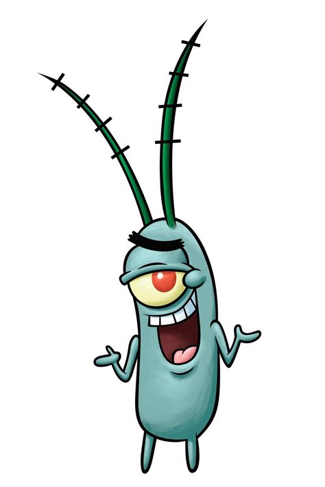 Personagem Do Bob Esponja Plankton Ictedu
