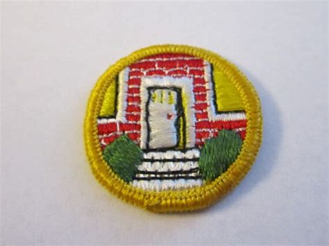 Vintage Girl Scout Cadette Badge Homemaker By Allthingsgirlscout