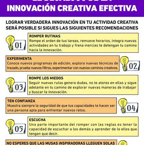 El Decálogo De La Innovación Creativa Efectiva 1 1 Paredro