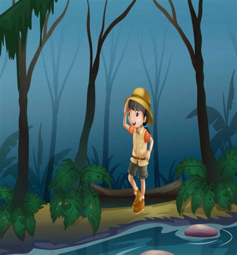 Jungle Explorer Illustrations Royalty Free Vector Graphics And Clip Art