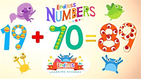 Endless Numbers 89 Learn Number Eighty Nine Fun Learning For Kids