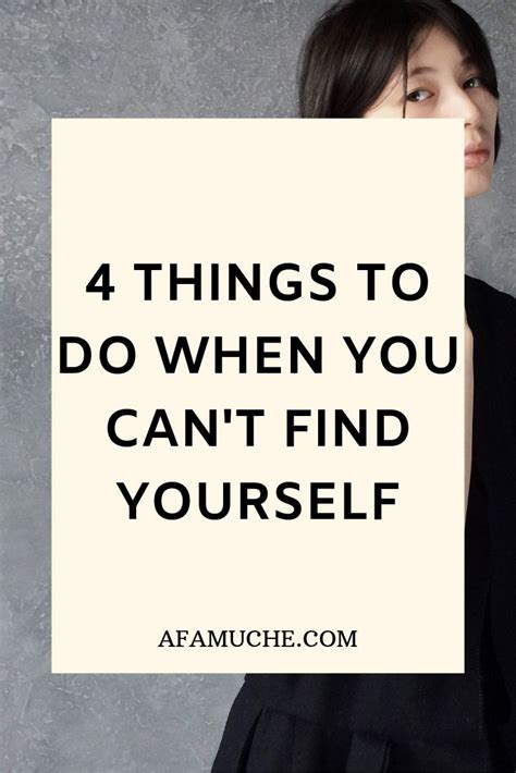 4 Tips To Find Yourself When Youre Feeling Lost Feeling Lost When