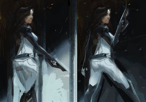 Miranda Lawson Speed Paint Concept Art From Mass Effect 2 Saga