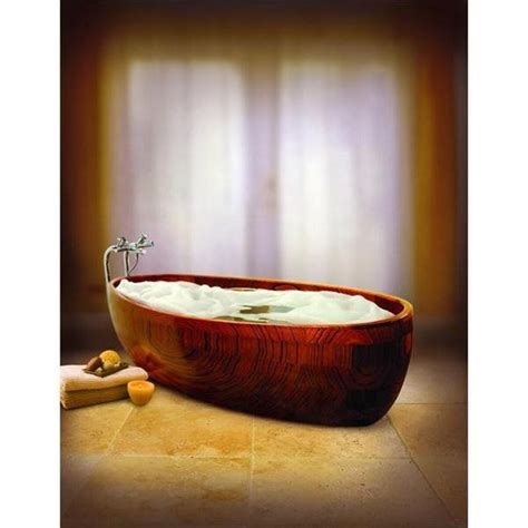 30 Relaxing And Chill Wooden Bathtubs Wooden Bathtub Bathtub Design
