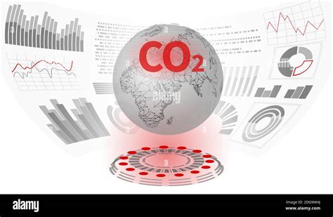 Klimawandel Co2 Emissionen Stock Vektorgrafiken Kaufen Alamy