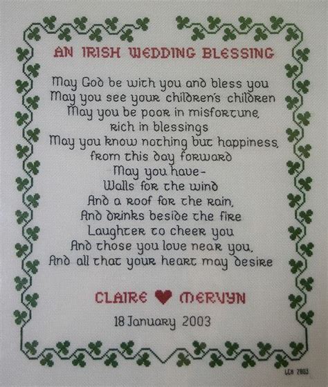 Irish Wedding Blessing Feel Like This Is A Must To Be Read Some