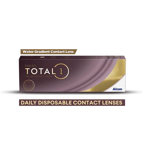 Buy Dailies Total 1 Daily Disposable Contact Lenses 1 00 Spherical