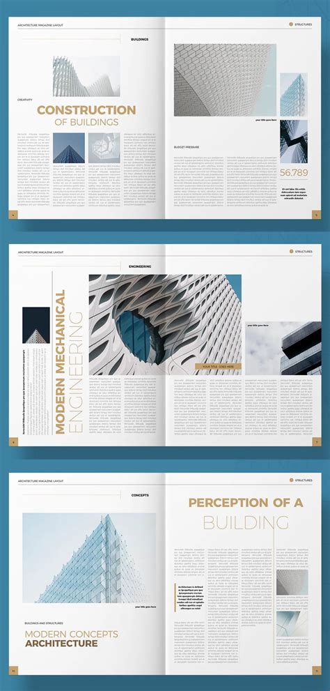 Architecture Magazine Layout Indesign Magazine Architecture Architect