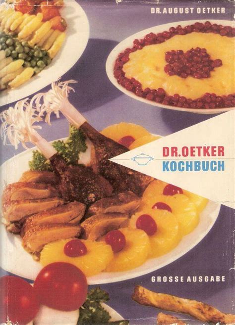 Dr Oetker Kochbuch Von August Oetker Zvab