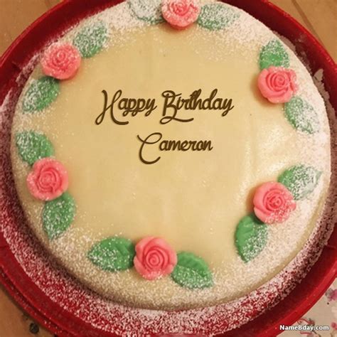Happy Birthday Cameron Images Of Cakes Cards Wishes