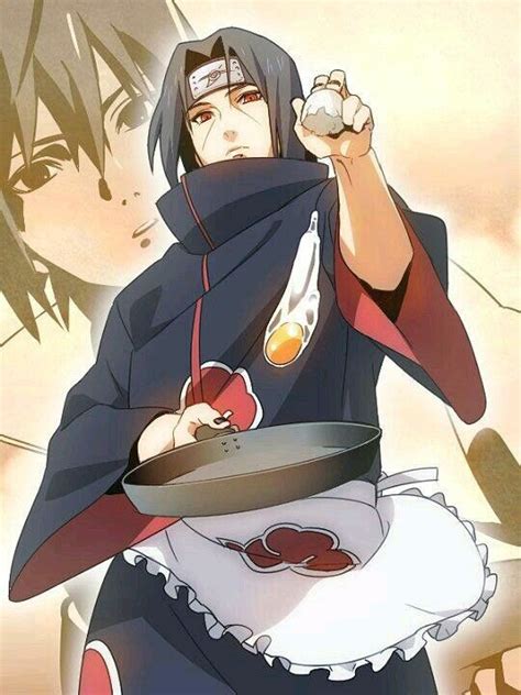 Itachi Cooking Egg Xdhanyuuu Anime Naruto Itachi Naruto