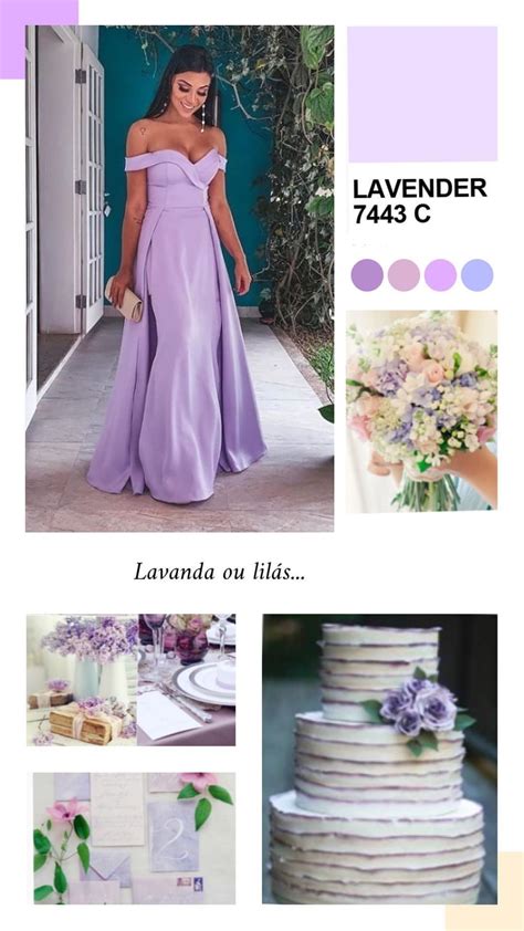 Vestidos Da Paleta Lavanda Para Madrinhas De Casamento Confira E