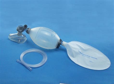 Disposable Silicone Adult Reusable Manual Resuscitator Ambu Bag For