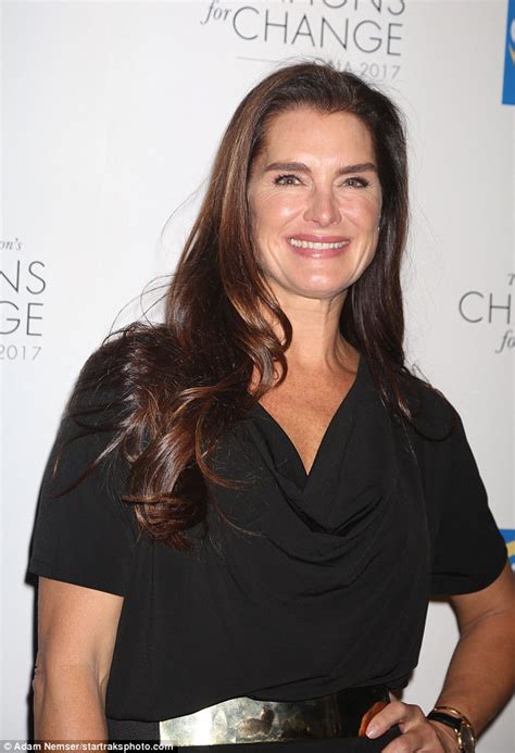 Brooke Shields And Famke Janssen In Lbds At Charity Gala Daily Mail