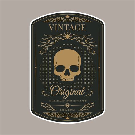 Retro Vintage Label Template 364829 Vector Art At Vecteezy