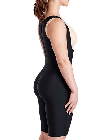 Marena Female Curves Bodysuit With Hidden Reinforcement Panels Short