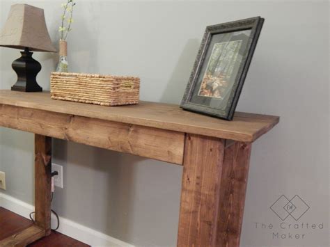25 Console Table With Free Plans The Crafted Maker