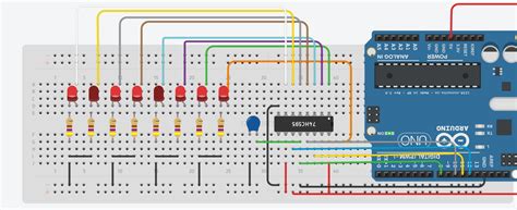 Shift Register 74hc595 Led Control Using Arduino Mb Raw