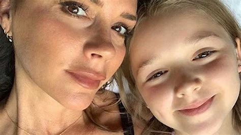 Victoria Beckhams Daughter Harper Is Almost Unrecognisable As She