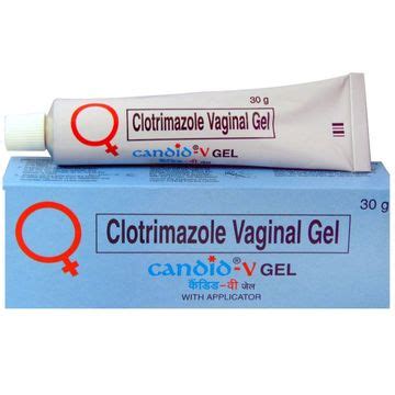 Candid Clotrimazole Vaginal Gel G White M
