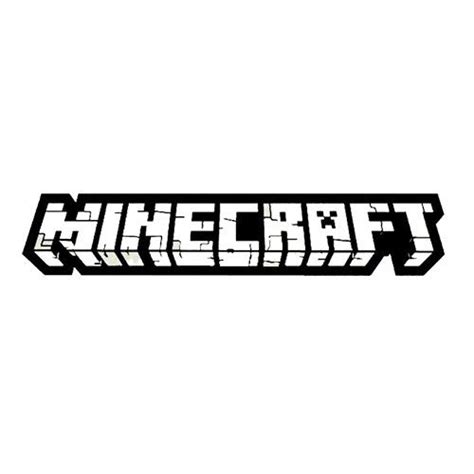 Minecraft Logo Black