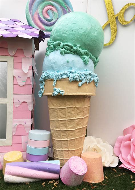 How To Make A Giant Ice Cream Prop