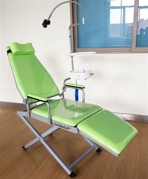 Folding Portable Dental Chair Unit With Luxury Spittoon Dentalkeys