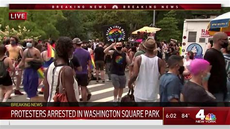 Pride Protesters Arrested After Queer Liberation March Nbc New York