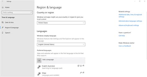 How To Change Language In Windows 10 For Display Keyboard Speech