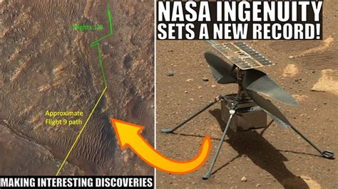 NASA Ingenuity Helicopter Achieves Another Mind Blowing Record YouTube