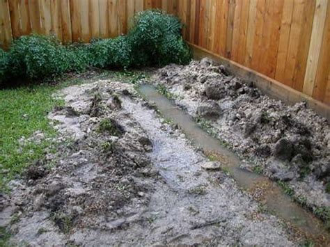 All you need to do is find out why that water won't leave your yard. Backyard Drainage Solutions - Landscaping Network