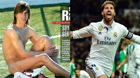 Real Madrid Seven Differences Between Sergio Ramos Naked Intervi And Now Seven Differences