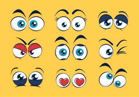 How To Draw Happy Cartoon Eyes