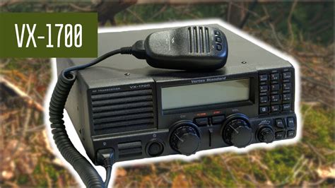 Vertex Standard Vx 1700 радиосвязь из полевых условий на коротких