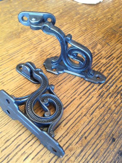 Antique Iron Handrail Brackets