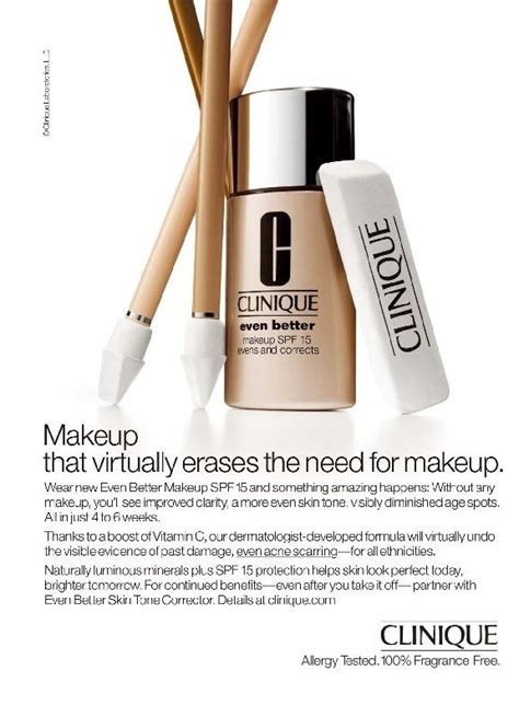 Clinique And Reason Why Clinique Ads Clinique Best Makeup Products