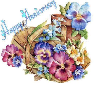 We offer same day flower delivery when you order by 12:00 pm local time monday through friday and 10:00 am on saturday. Happy Anniversary tjn | Art floral, Fleur pansy ...