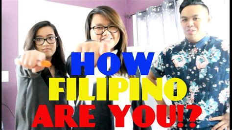How Filipino Are You Hfay Philippine Trivia Challenge P 1 Phams Youtube