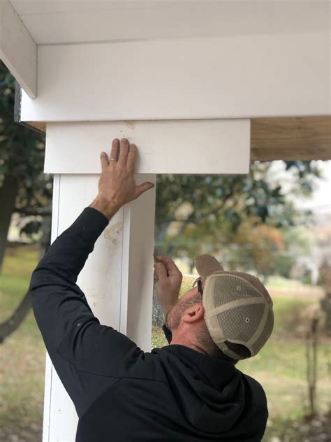 How To Build Front Porch Columns Beneath My Heart Front Porch