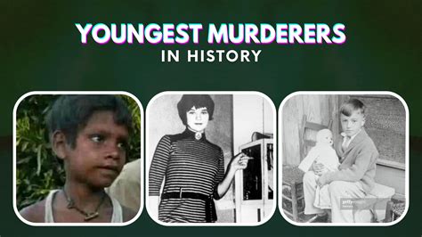 Killer Kids 10 Youngest Murderers In History