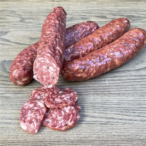 Dry Cured Sausage Abruzzese All Natural Nitrate Free Fortunas