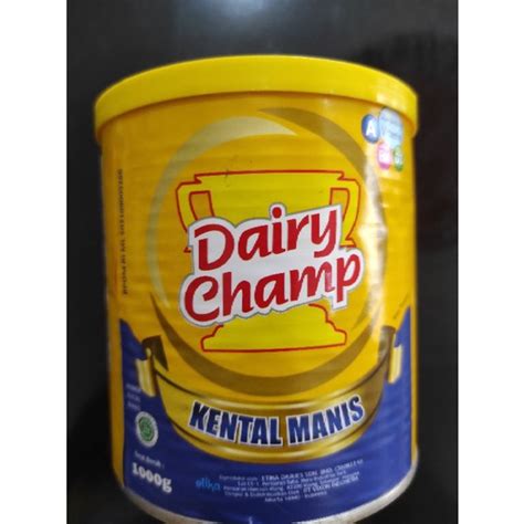 Jual Dairy Champ Susu Kental Manis 1kg Shopee Indonesia