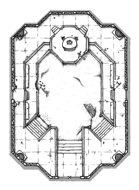 Map And Encounter Uncovered Throne Room — Of Metal And Magic
