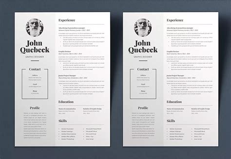 My name is john leskas and l'm a web designer 8. Resume John Q by sz81 on (With images) | Cv design template, Resume design, Resume design template