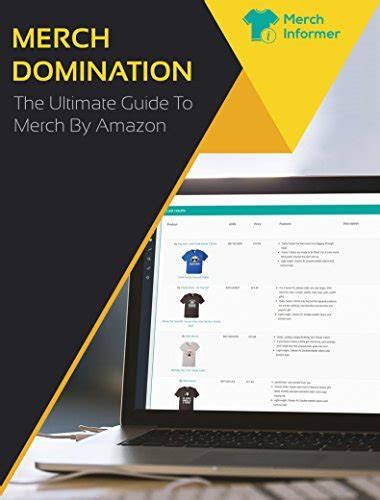 Merch Domination The Ultimate Guide To Merch By Amazon By Merch